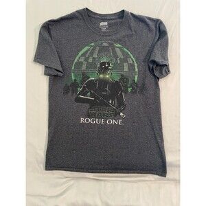 Jerry Leigh T SHirt Mens Size M Gray Star Wars Rouge One Graphic